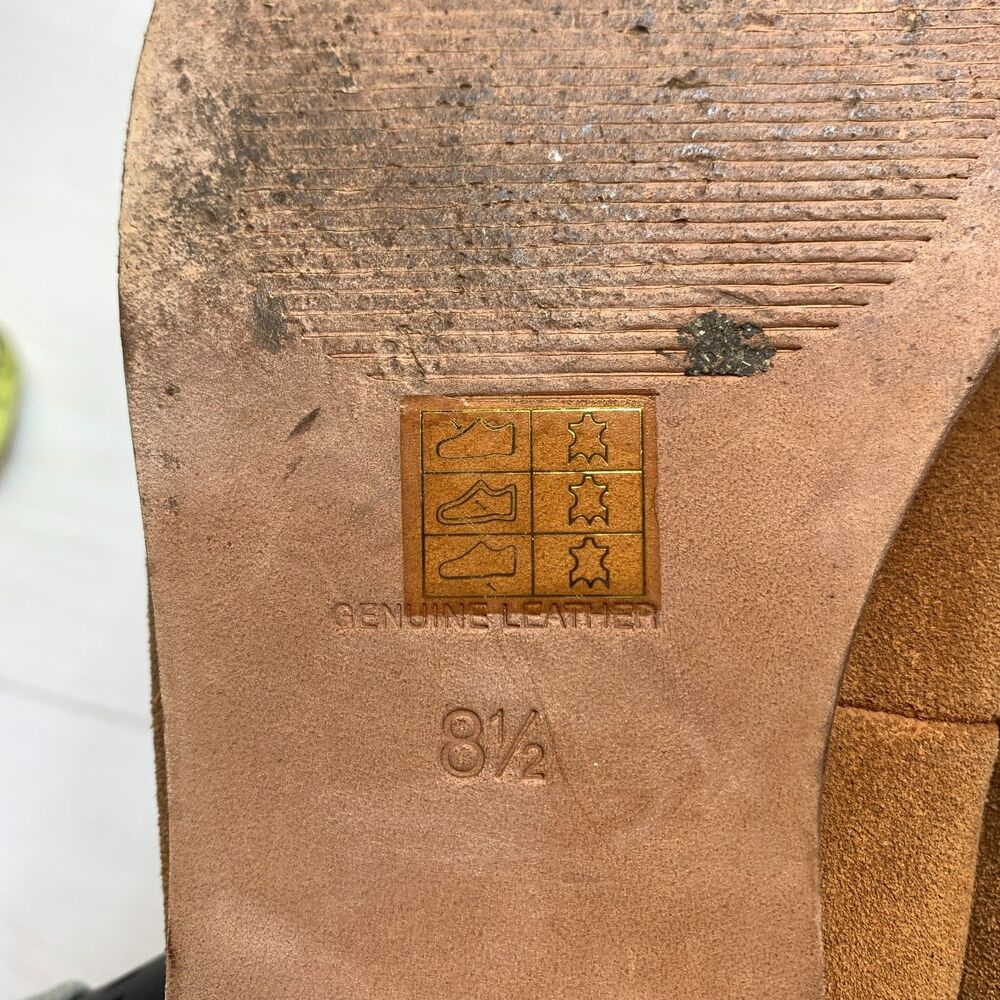 Madewell Slip On Suede Loafer Mules Women's Size 8.5 Women's Comfort Casual - Picture 8 of 10